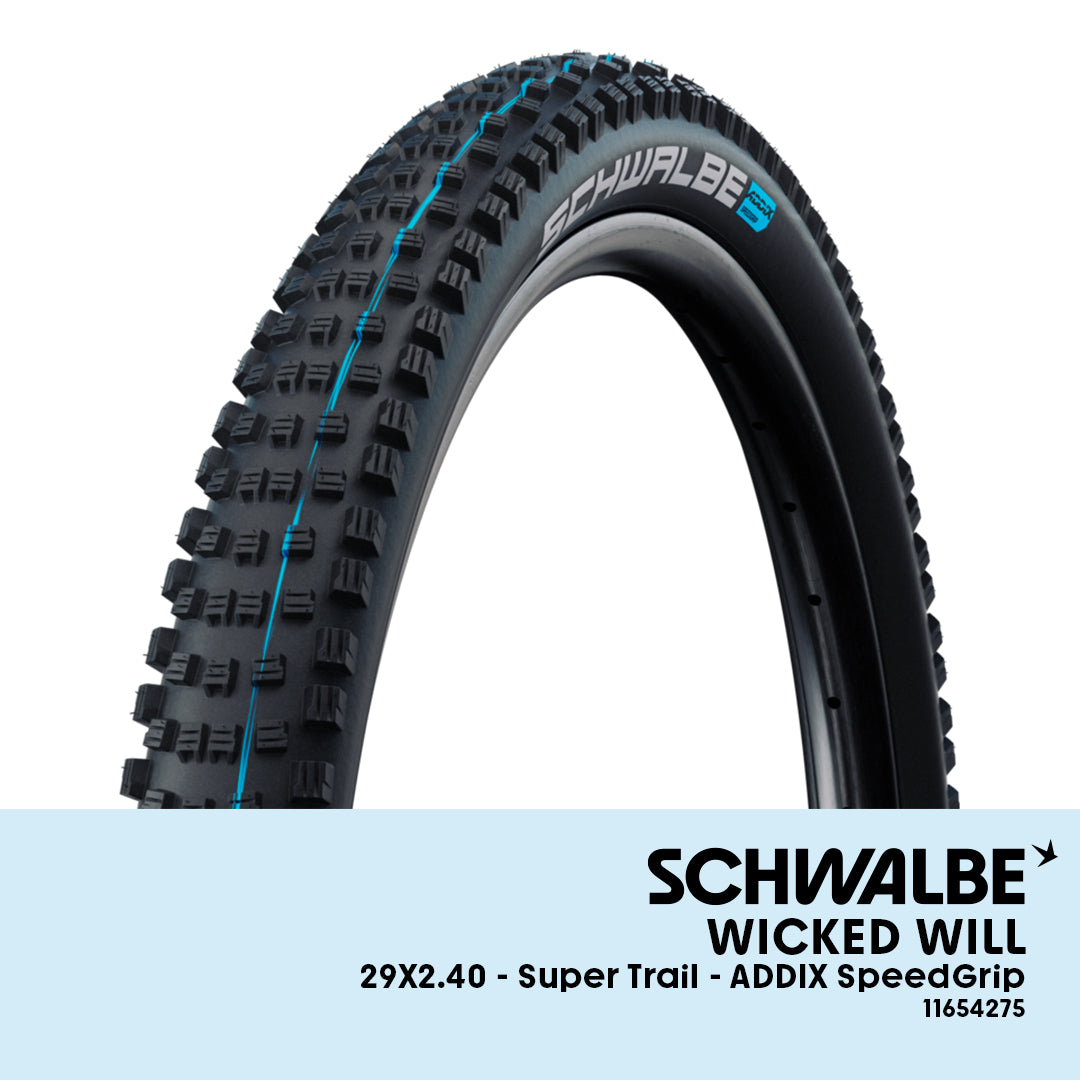 SCHWALBE Wicked Will - 29x2.40 Super Trail Addix Spepdgrip TLE - 11654275