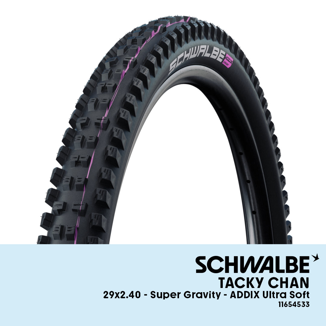 SCHWALBE Tacky Chan - 29x2.40 Super Gravity Addix Ultra Soft TLE - 11654533
