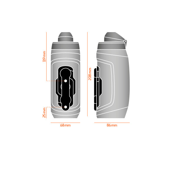 FIDLOCK - Twist Bottle 590 + Bike Base