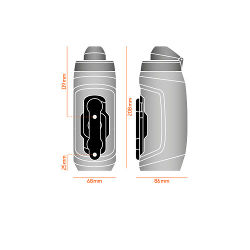 FIDLOCK - Twist Bottle 590 + Bike Base