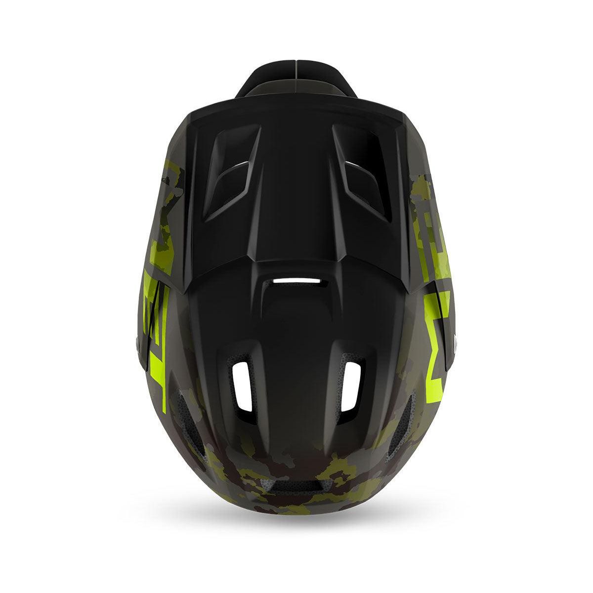 MET Parachute MCR MIPS - Camo Lime Green